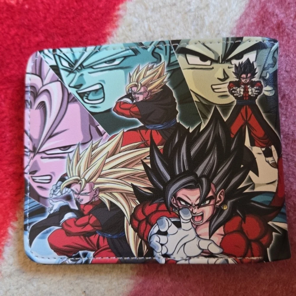 New dragon ball z anime manga leather wallet
